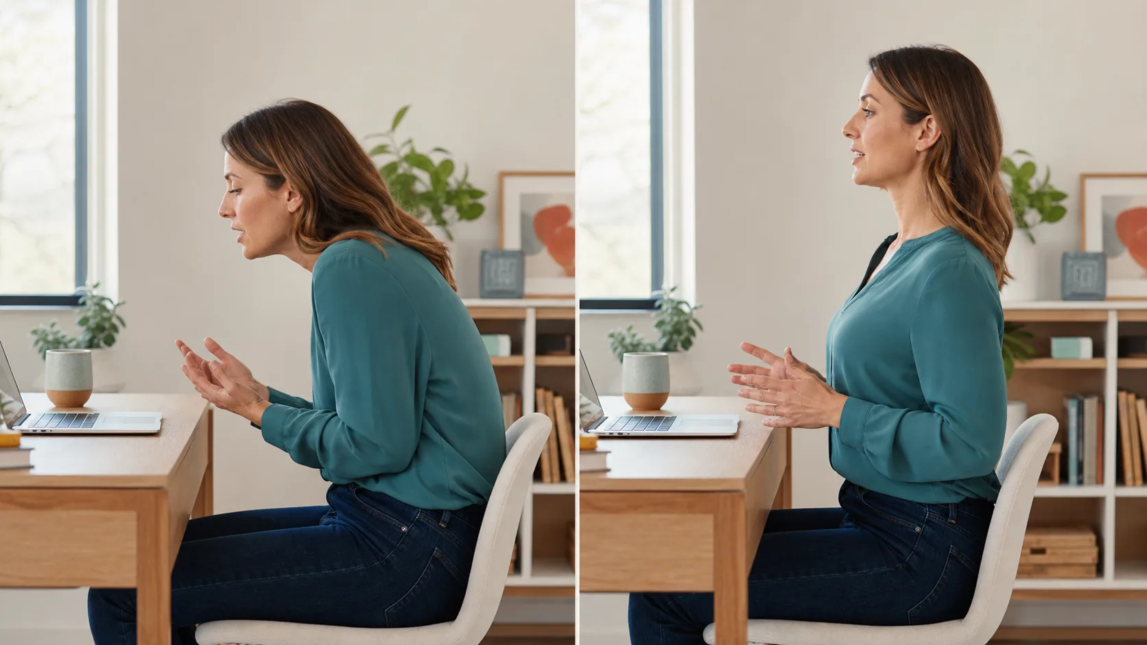 Breath, Posture and Vocal Support: Slouched vs. upright
